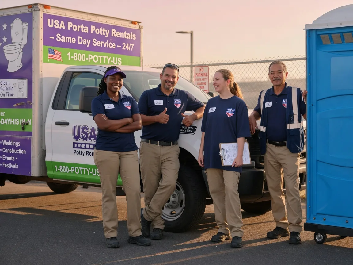 Porta Potty Rental company in Shasta Lake, CA